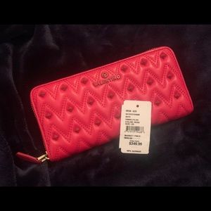 Valentino Red Studded wallet